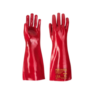 Gant PVC rouge