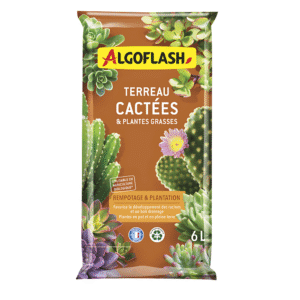 Terreau Cactées 6L marque AlgoFlash