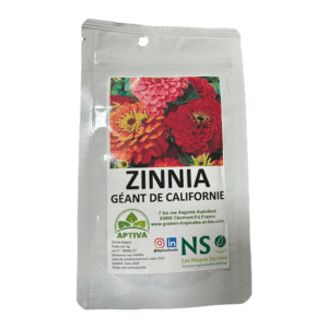 zinnia geant de californie sachet de 5g